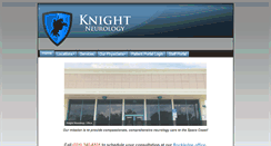 Desktop Screenshot of knightneurology.com
